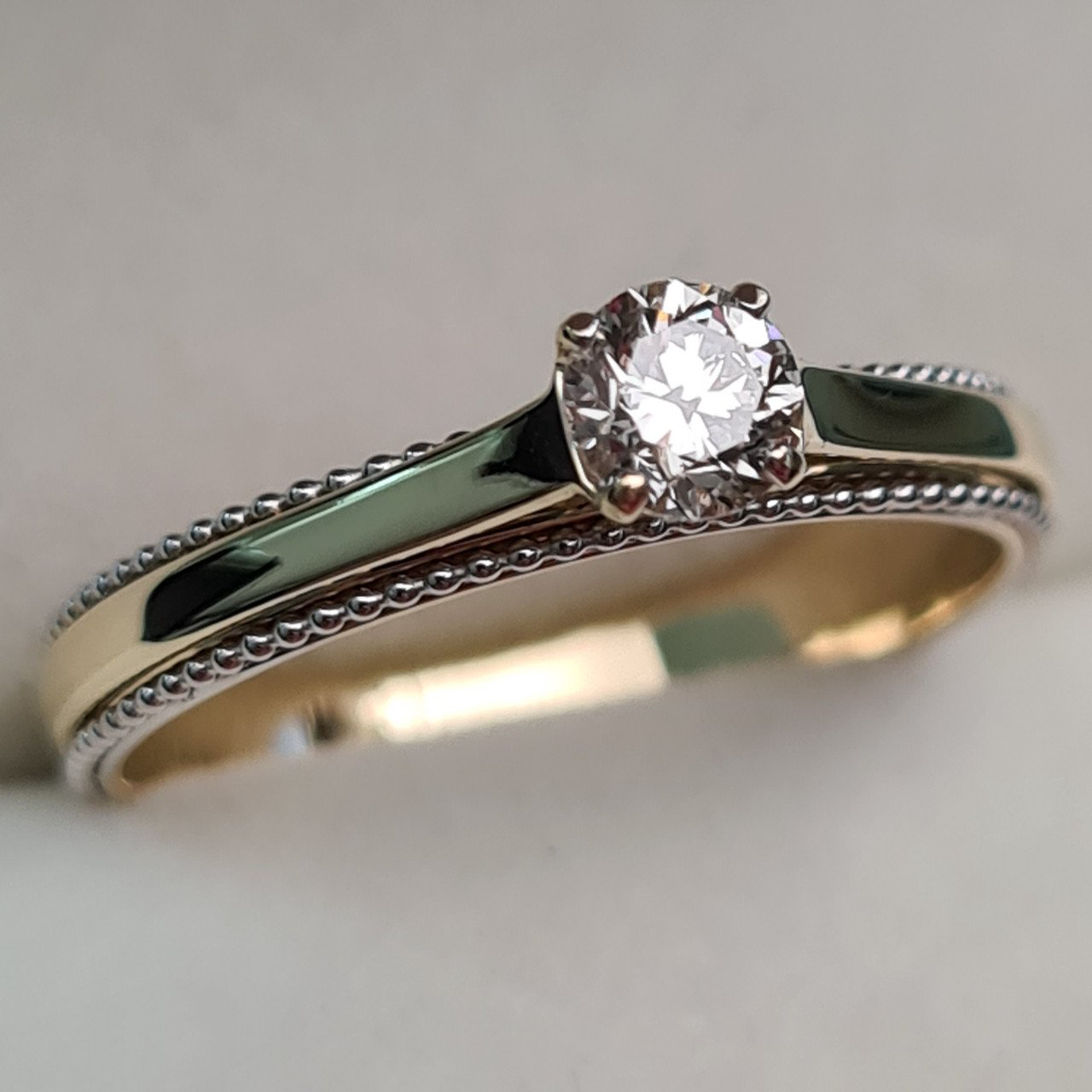 Кольцо Deimantas 93561852 16,5р 2,24гр 0,25ct. купить,NaN
