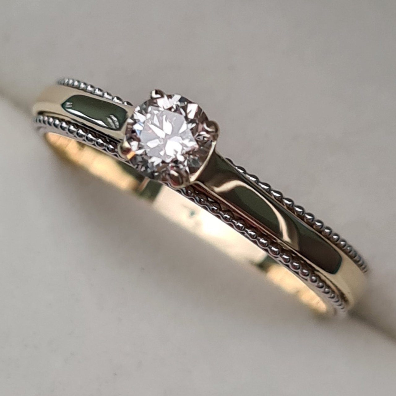 Кольцо Deimantas 93561852 16,5р 2,24гр 0,25ct. купить,NaN