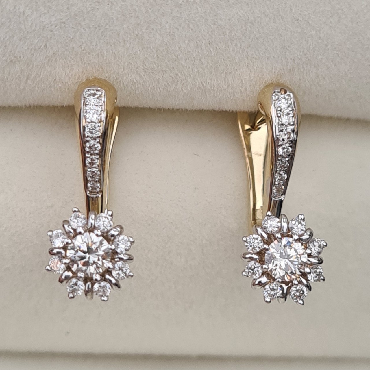 Серьги Deimantas 95937600 2,8гр 0,53ct. купить,NaN