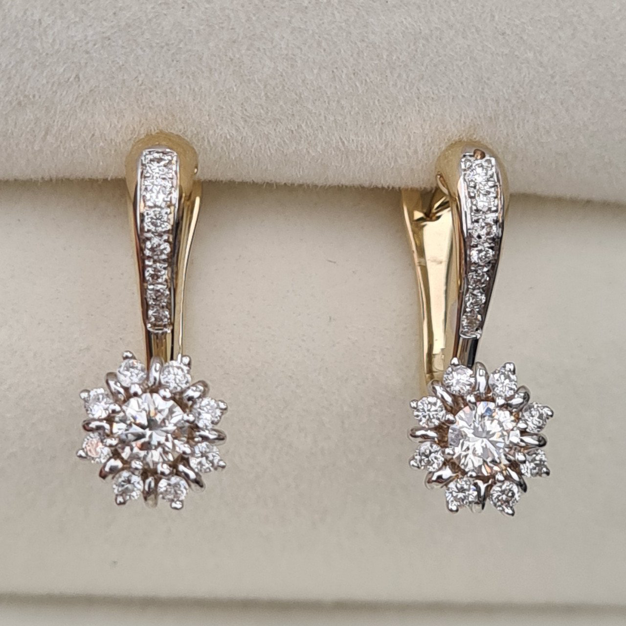 Серьги Deimantas 95937600 2,8гр 0,53ct. купить,NaN