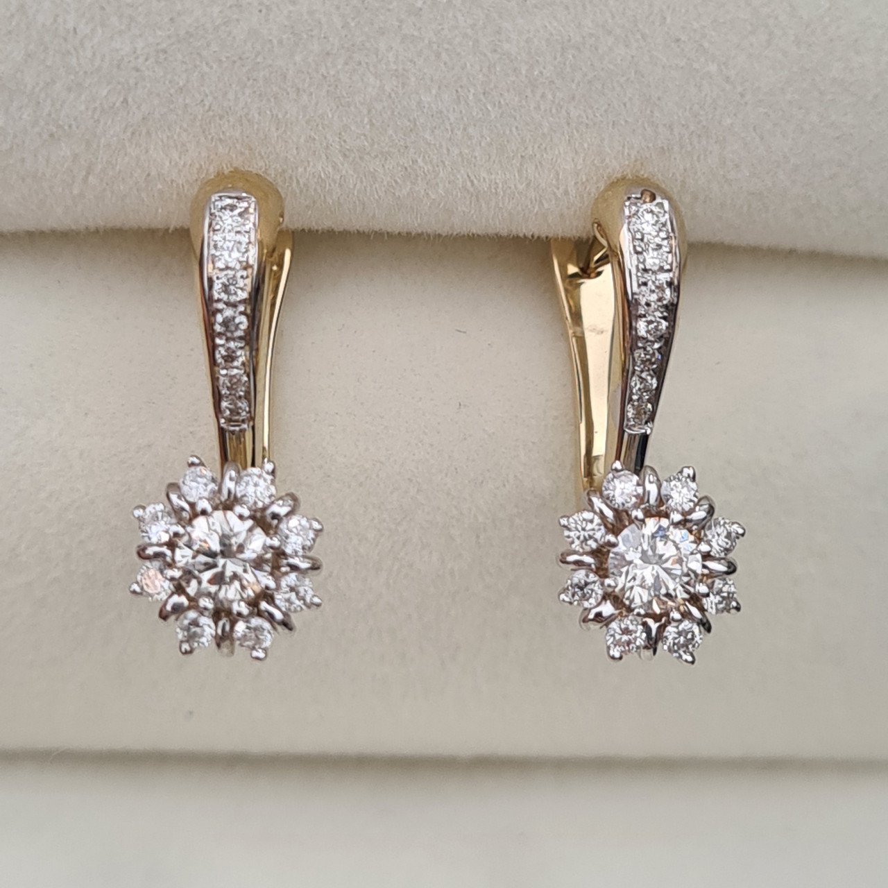 Серьги Deimantas 95937600 2,8гр 0,53ct. купить,NaN