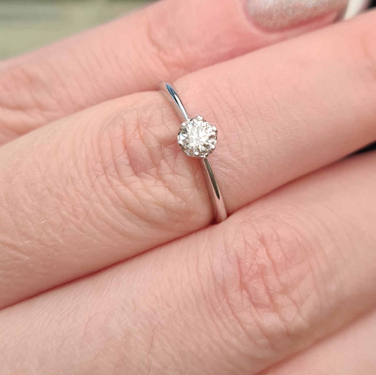 Кольцо Deimantas 98148675 16р 0,22ct. купить,NaN