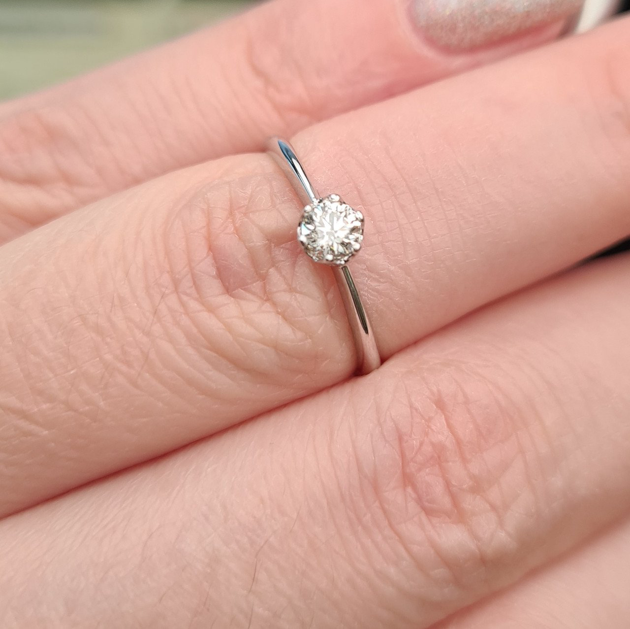 Кольцо Deimantas 98148675 16р 0,22ct. купить,NaN