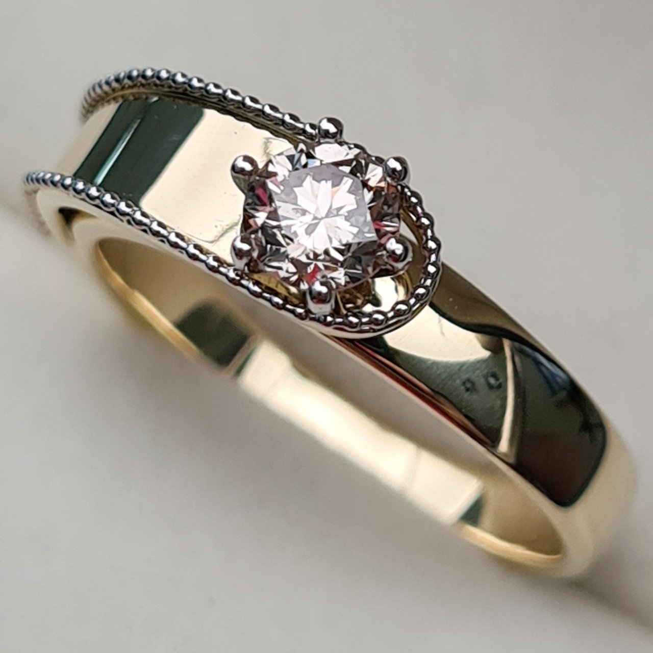 Кольцо Deimantas 93562073 17,5р 3,79гр 0,36ct. купить,NaN