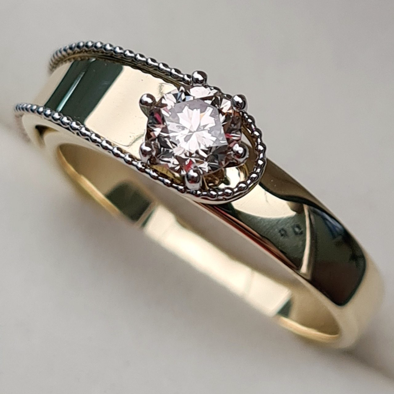 Кольцо Deimantas 93562073 17,5р 3,79гр 0,36ct. купить,NaN