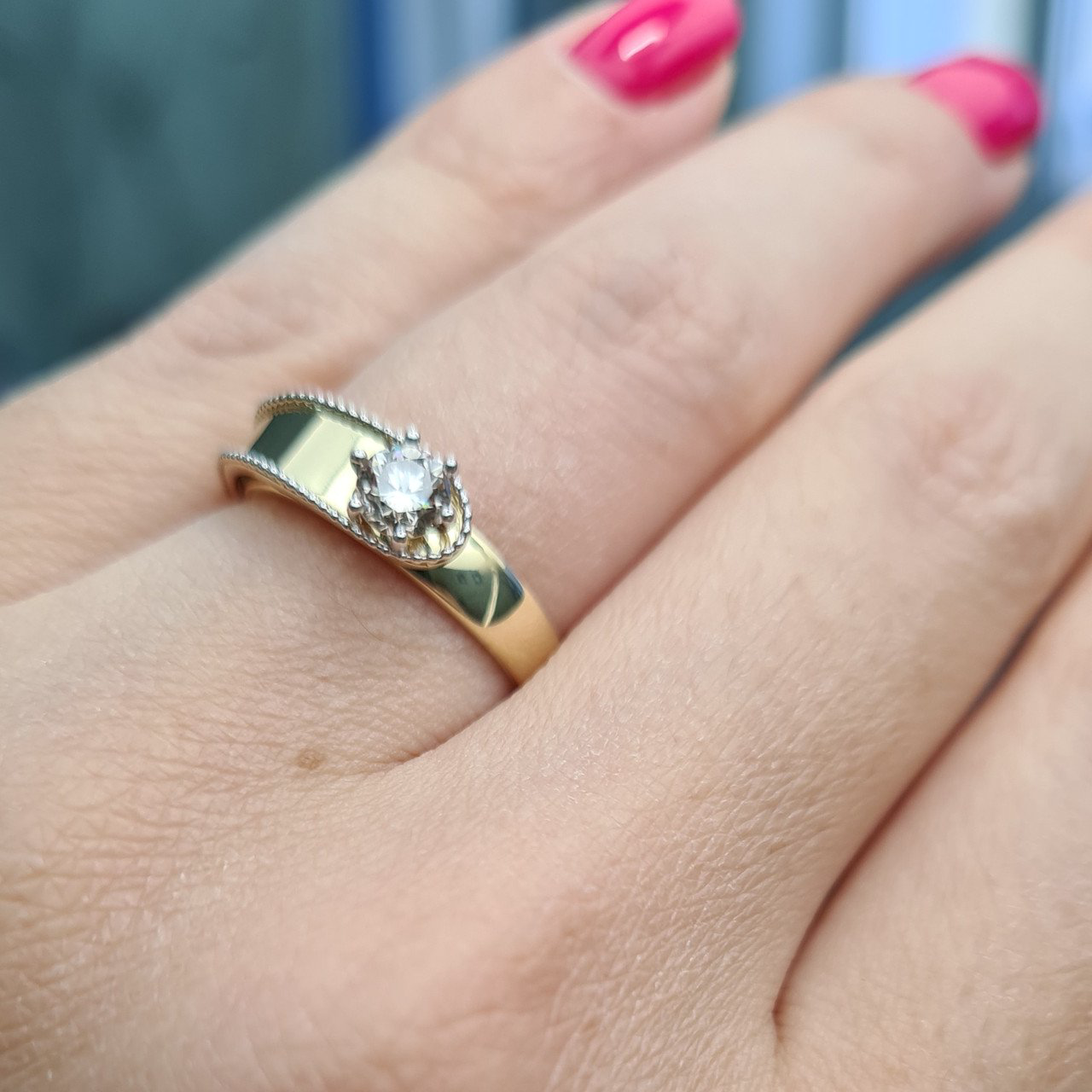 Кольцо Deimantas 93562073 17,5р 3,79гр 0,36ct. купить,NaN