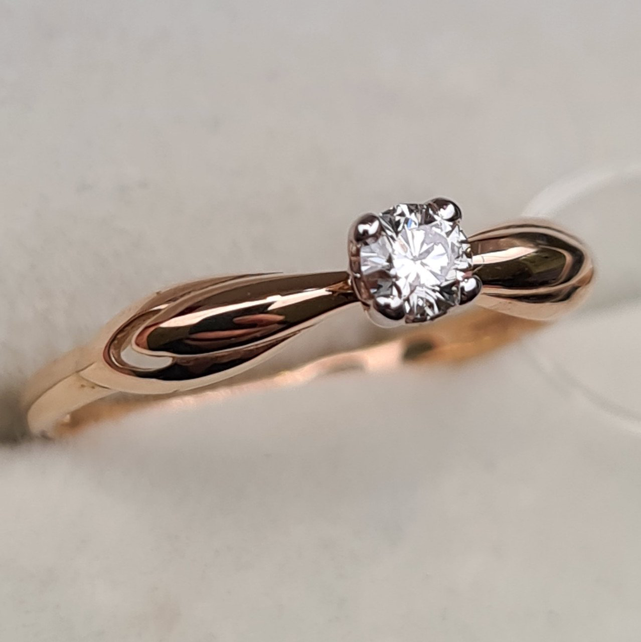 Кольцо Deimantas 98148865 15р 1гр 0,10ct. купить,NaN
