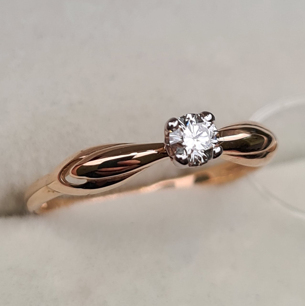 Кольцо Deimantas 98148865 15р 1гр 0,10ct. купить,NaN