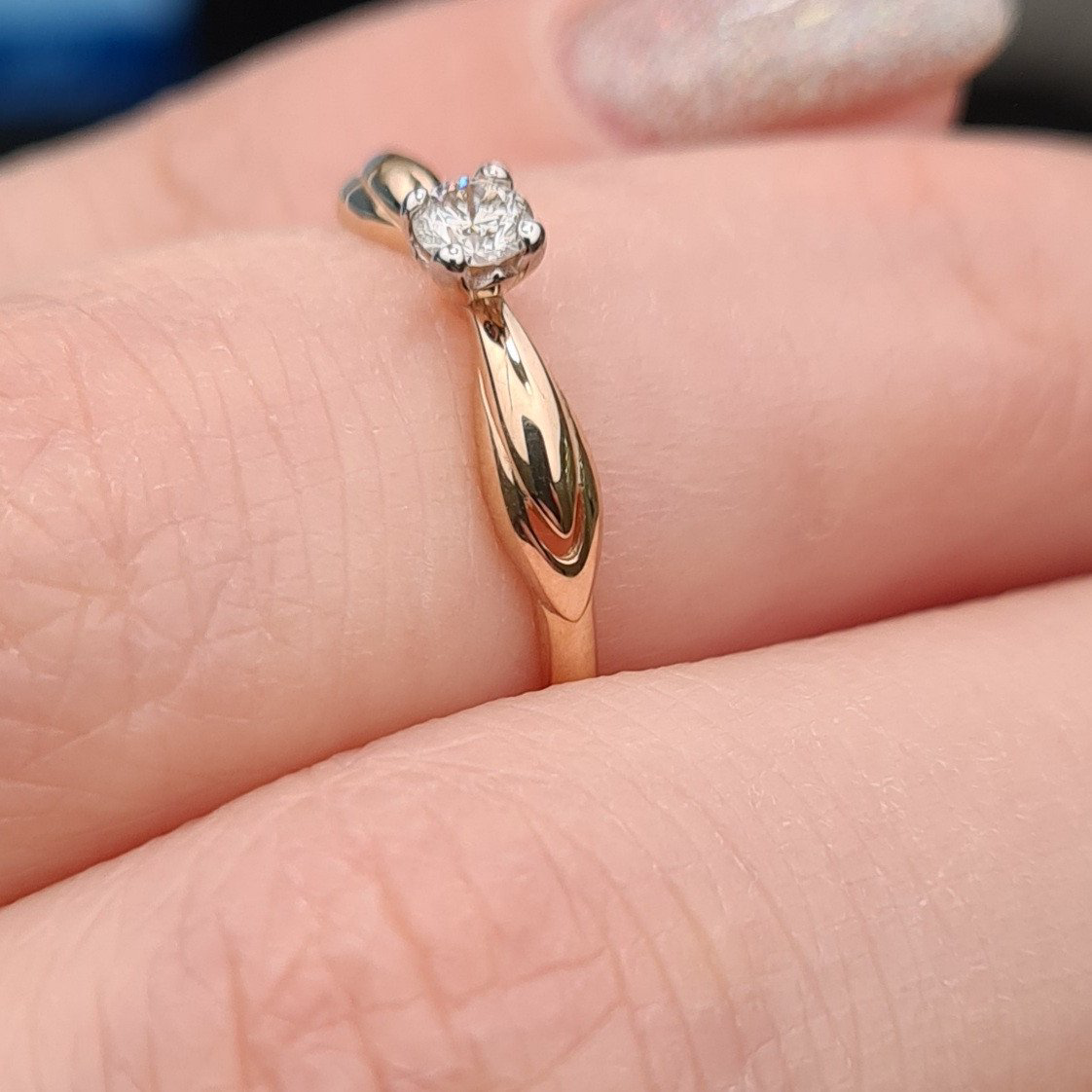 Кольцо Deimantas 98148865 15р 1гр 0,10ct. купить,NaN