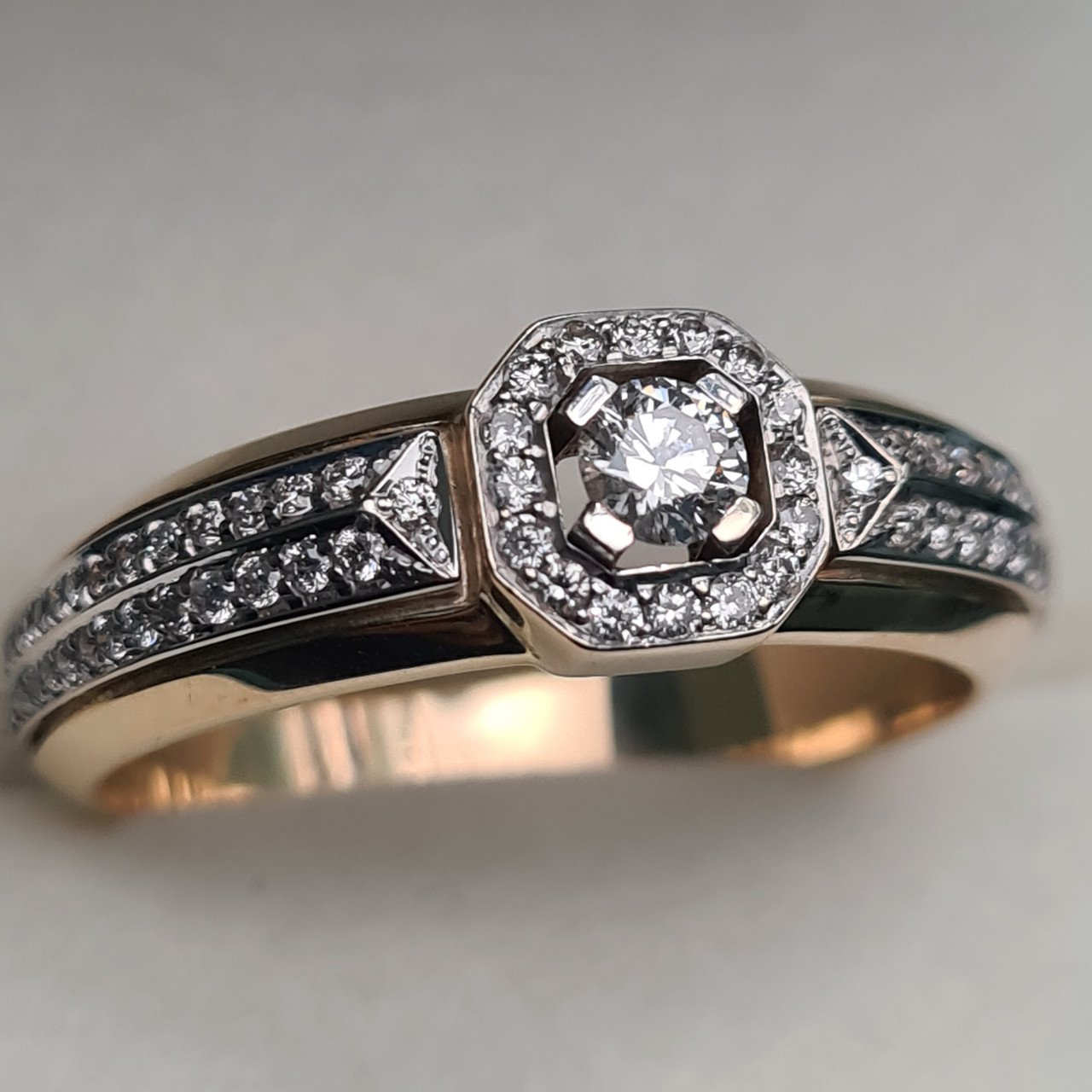 Кольцо Deimantas 95966255 21р 7,1р 0,70ct. купить,NaN