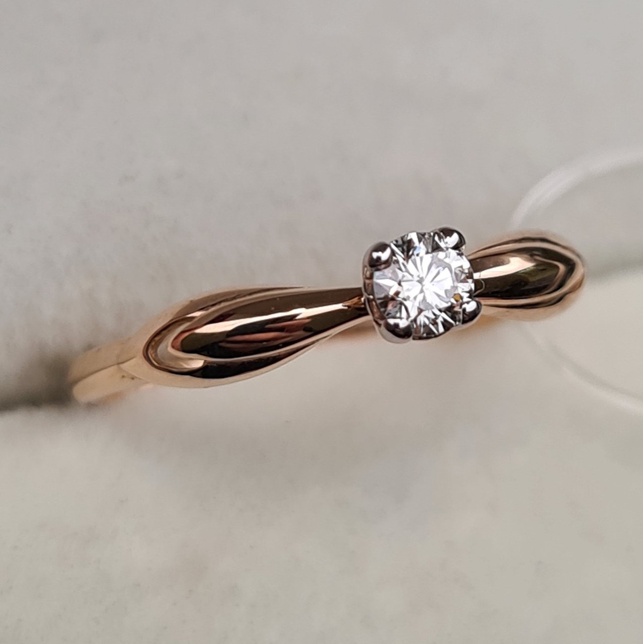 Кольцо Deimantas 98148865 15р 1гр 0,10ct. купить,NaN