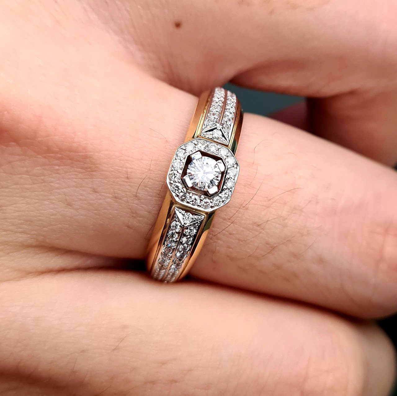 Кольцо Deimantas 95966255 21р 7,1р 0,70ct. купить,NaN