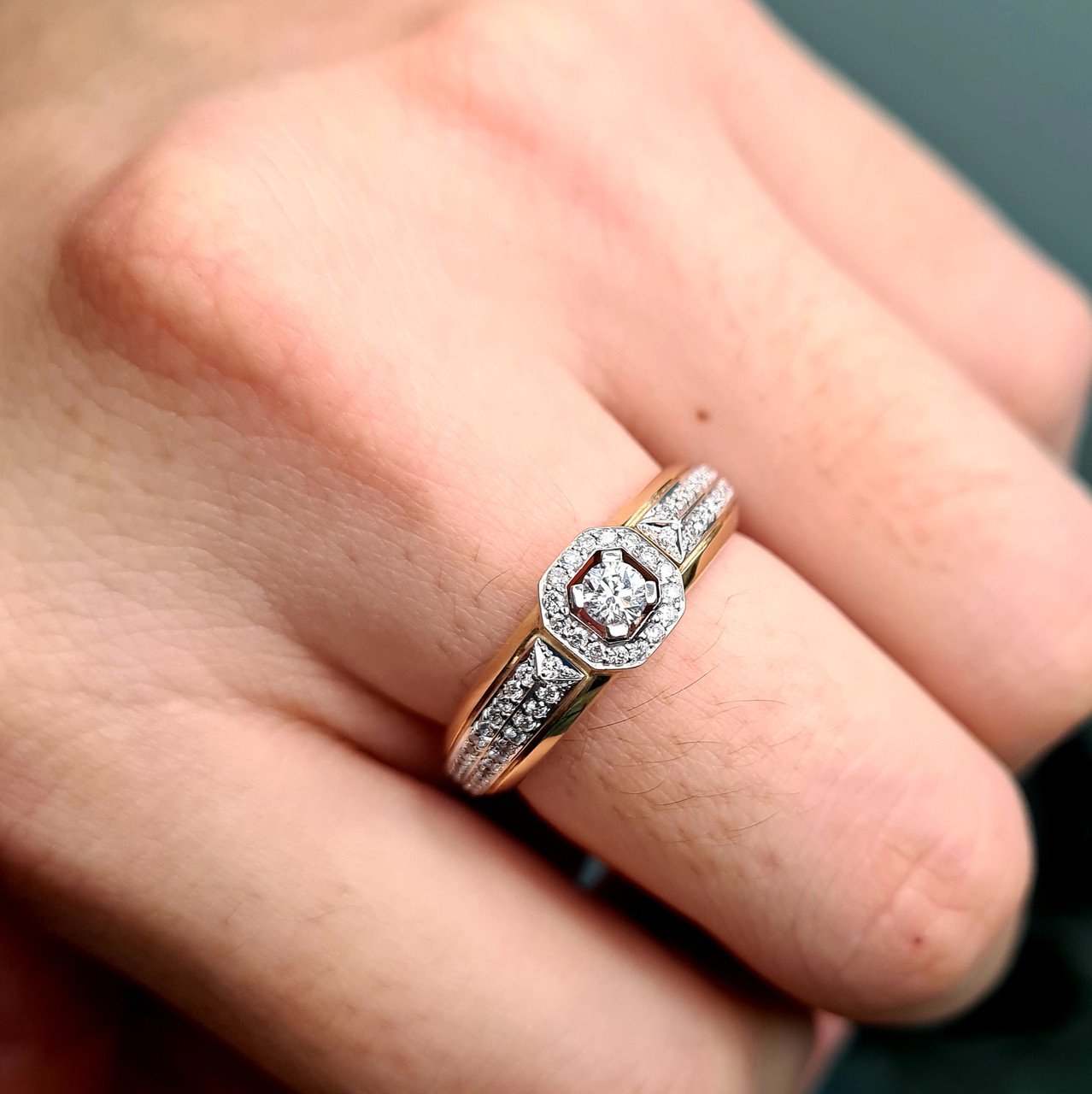 Кольцо Deimantas 95966255 21р 7,1р 0,70ct. купить,NaN