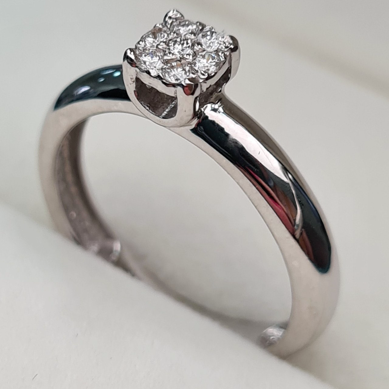 Кольцо Deimantas 93562112 16р 2,37гр 0,10ct. купить,NaN