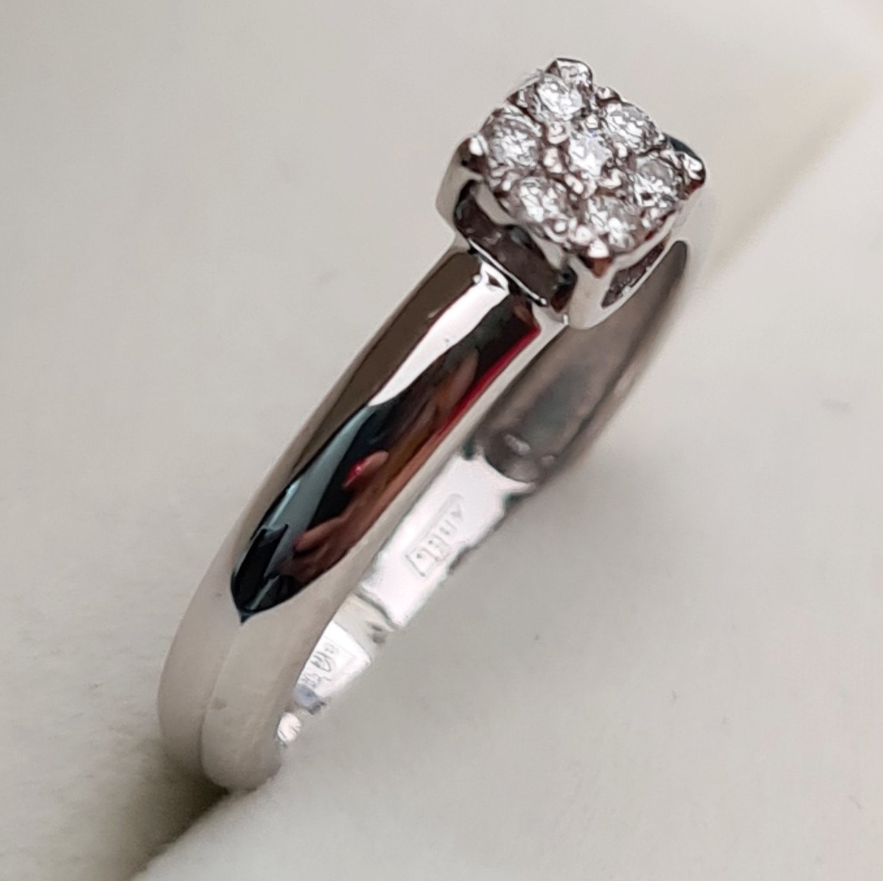 Кольцо Deimantas 93562112 16р 2,37гр 0,10ct. купить,NaN