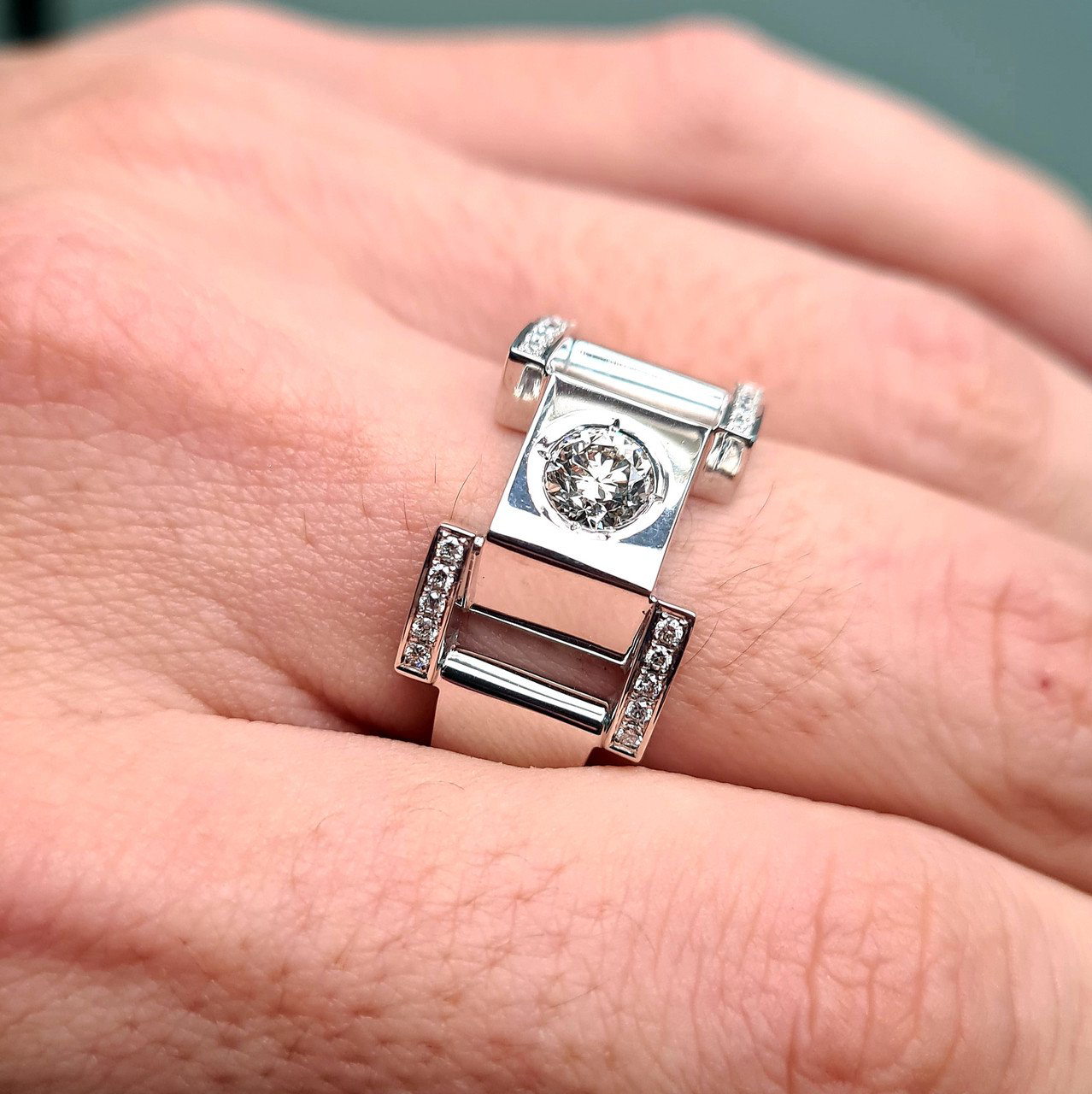 Мужская печатка Deimantas 95966260 21р 14,82гр 0,81ct. купить,NaN
