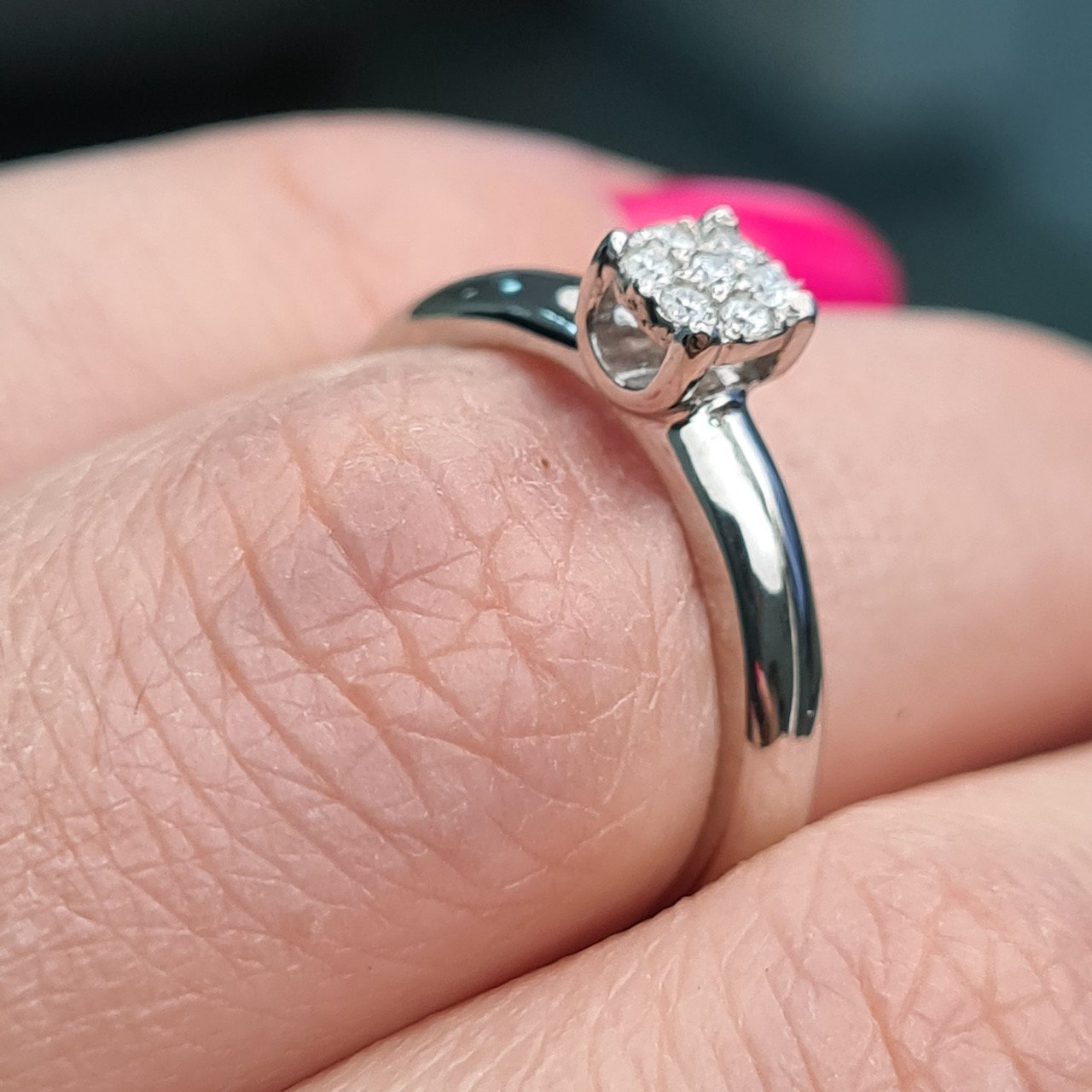 Кольцо Deimantas 93562112 16р 2,37гр 0,10ct. купить,NaN