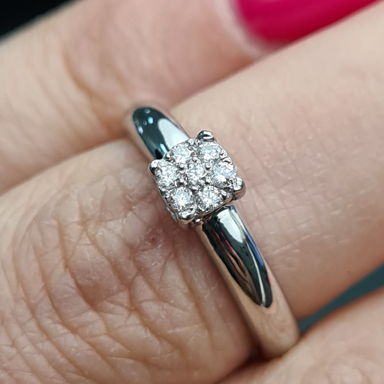 Кольцо Deimantas 93562112 16р 2,37гр 0,10ct. купить,NaN