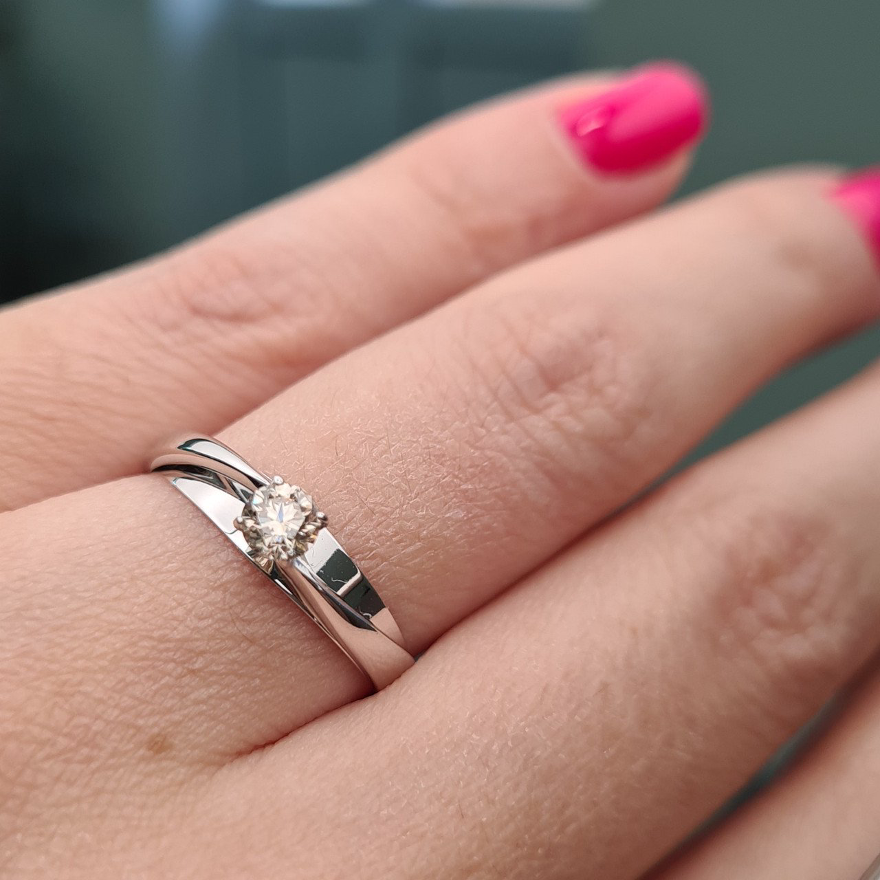 Кольцо Deimantas 93562156 18,5р 2,66гр 0,32ct. купить,NaN