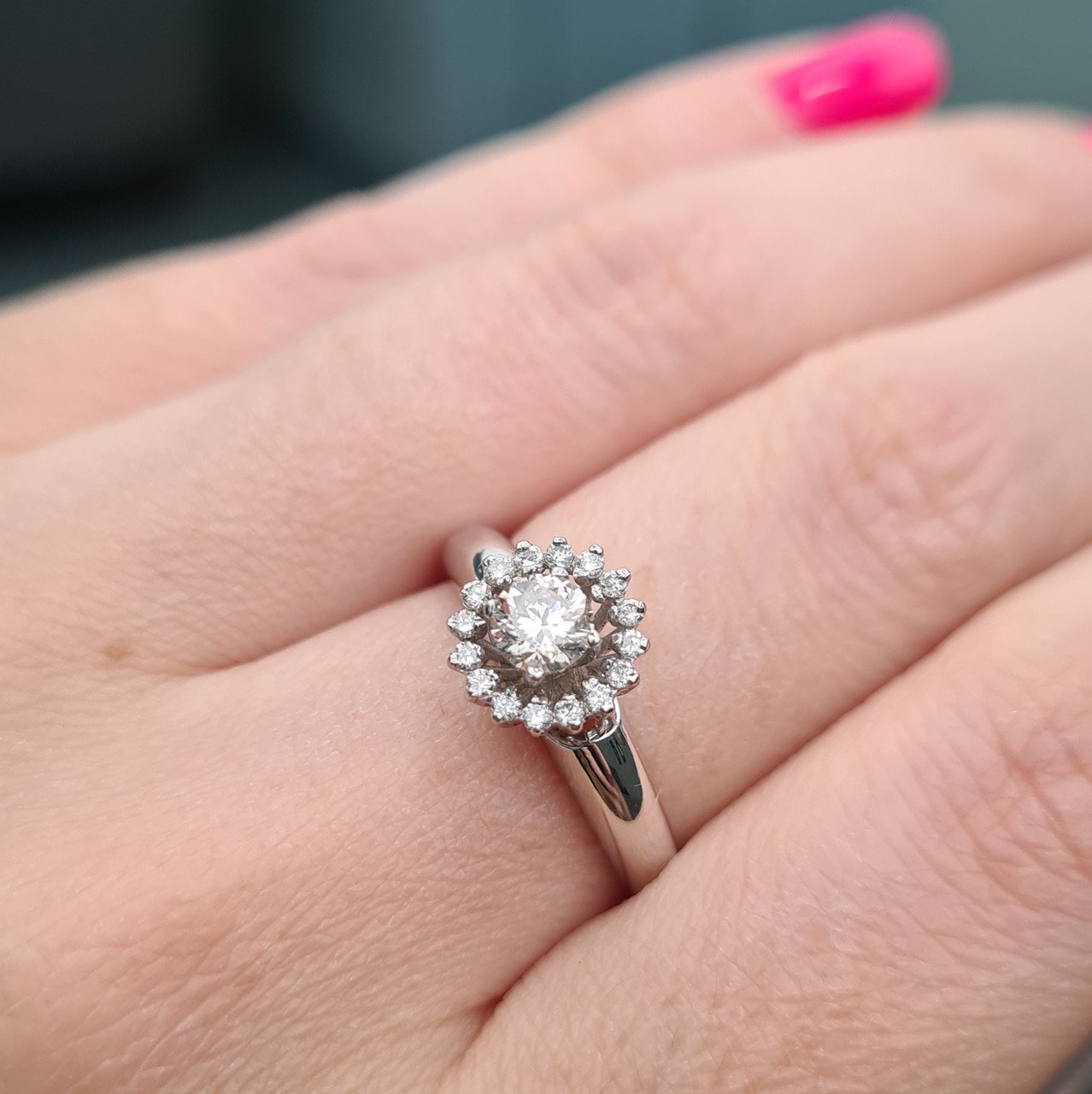 Кольцо Deimantas 93562197 18р 3гр 0,48ct. купить,NaN