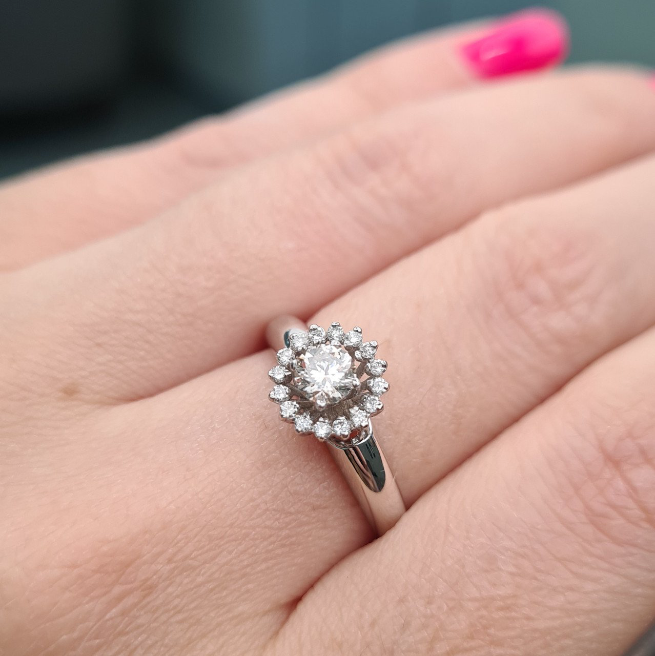 Кольцо Deimantas 93562197 18р 3гр 0,48ct. купить,NaN