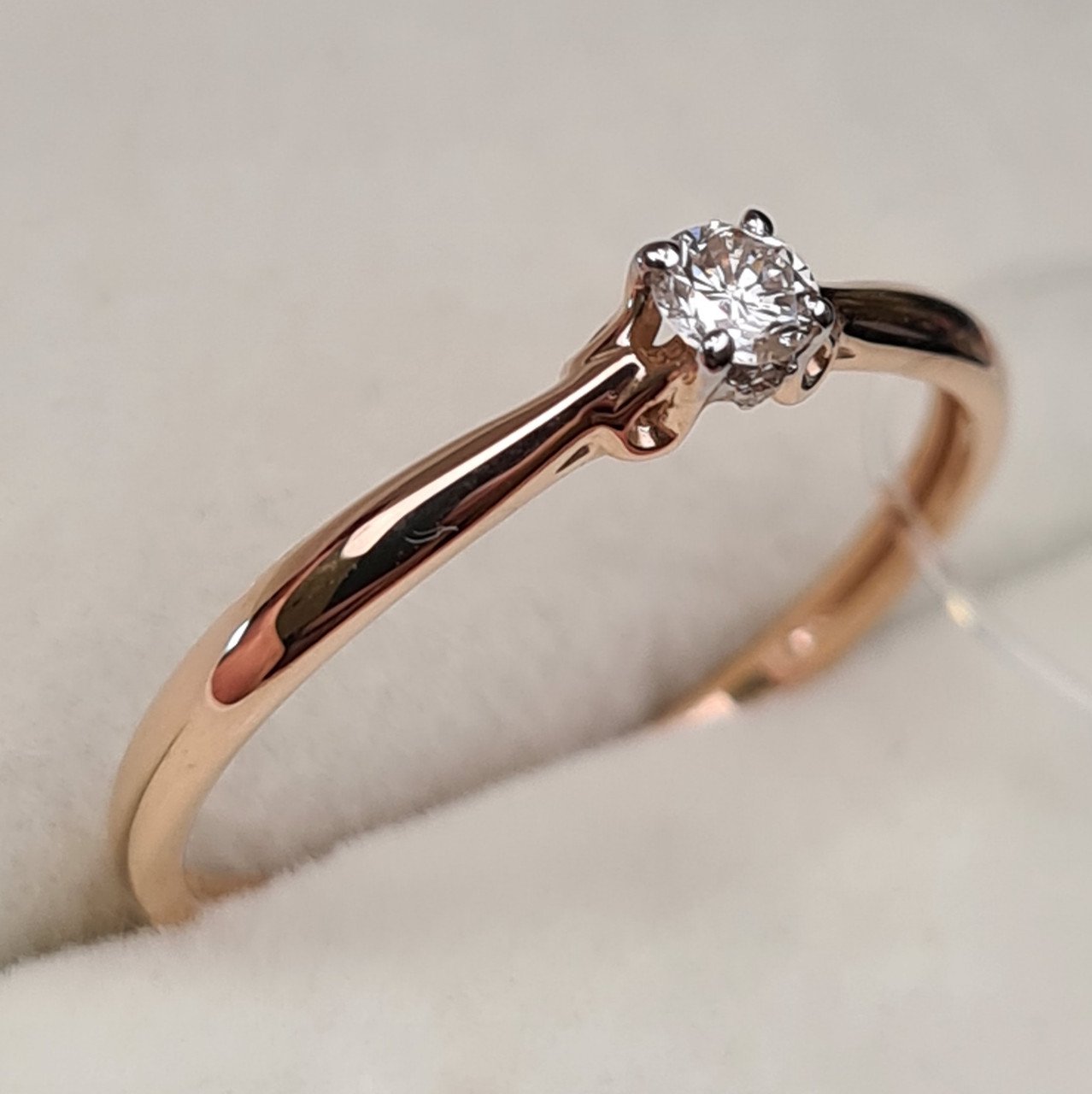 Кольцо Deimantas 98149670 17,5р 1,2гр 0,115ct. купить,NaN