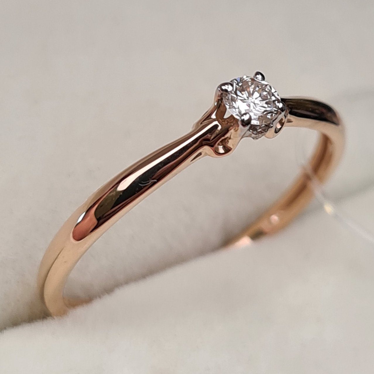 Кольцо Deimantas 98149670 17,5р 1,2гр 0,115ct. купить,NaN