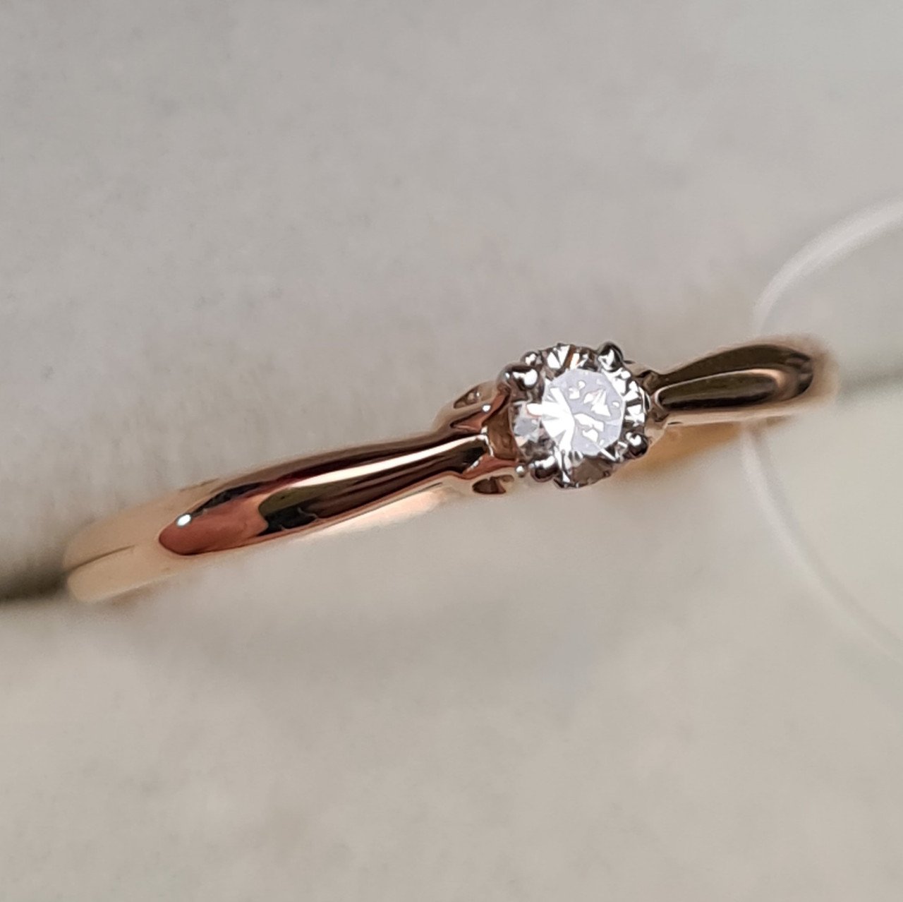 Кольцо Deimantas 98149670 17,5р 1,2гр 0,115ct. купить,NaN