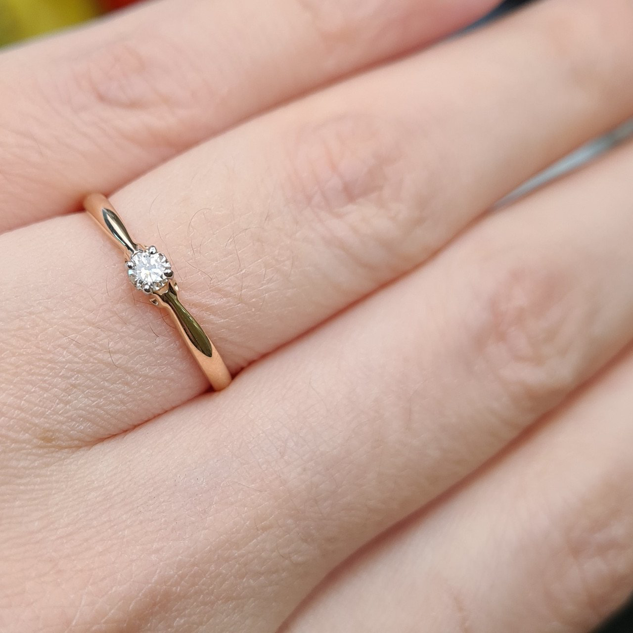 Кольцо Deimantas 98149670 17,5р 1,2гр 0,115ct. купить,NaN