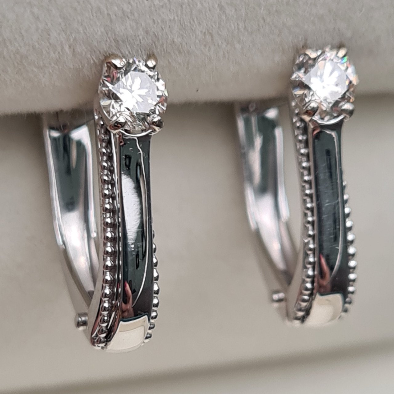 Серьги Deimantas 93566903 2,44гр 0,36ct. купить,NaN