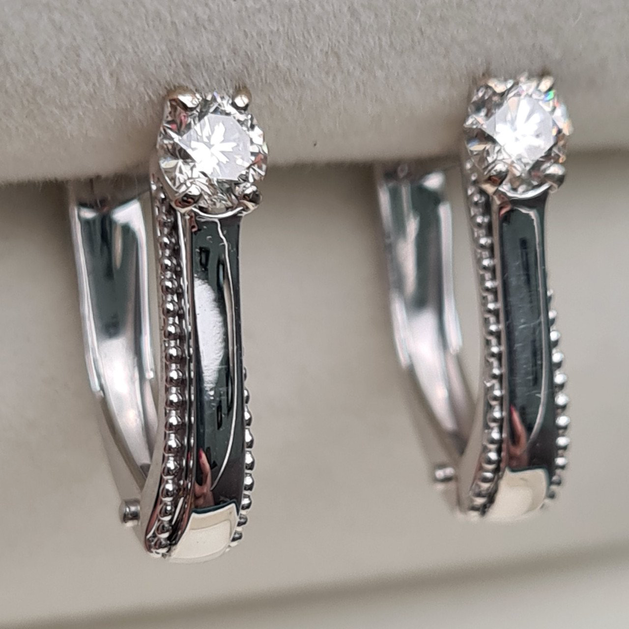 Серьги Deimantas 93566903 2,44гр 0,36ct. купить,NaN