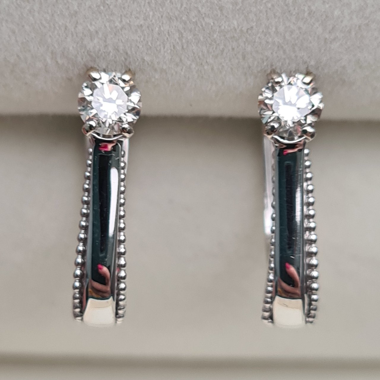 Серьги Deimantas 93566903 2,44гр 0,36ct. купить,NaN