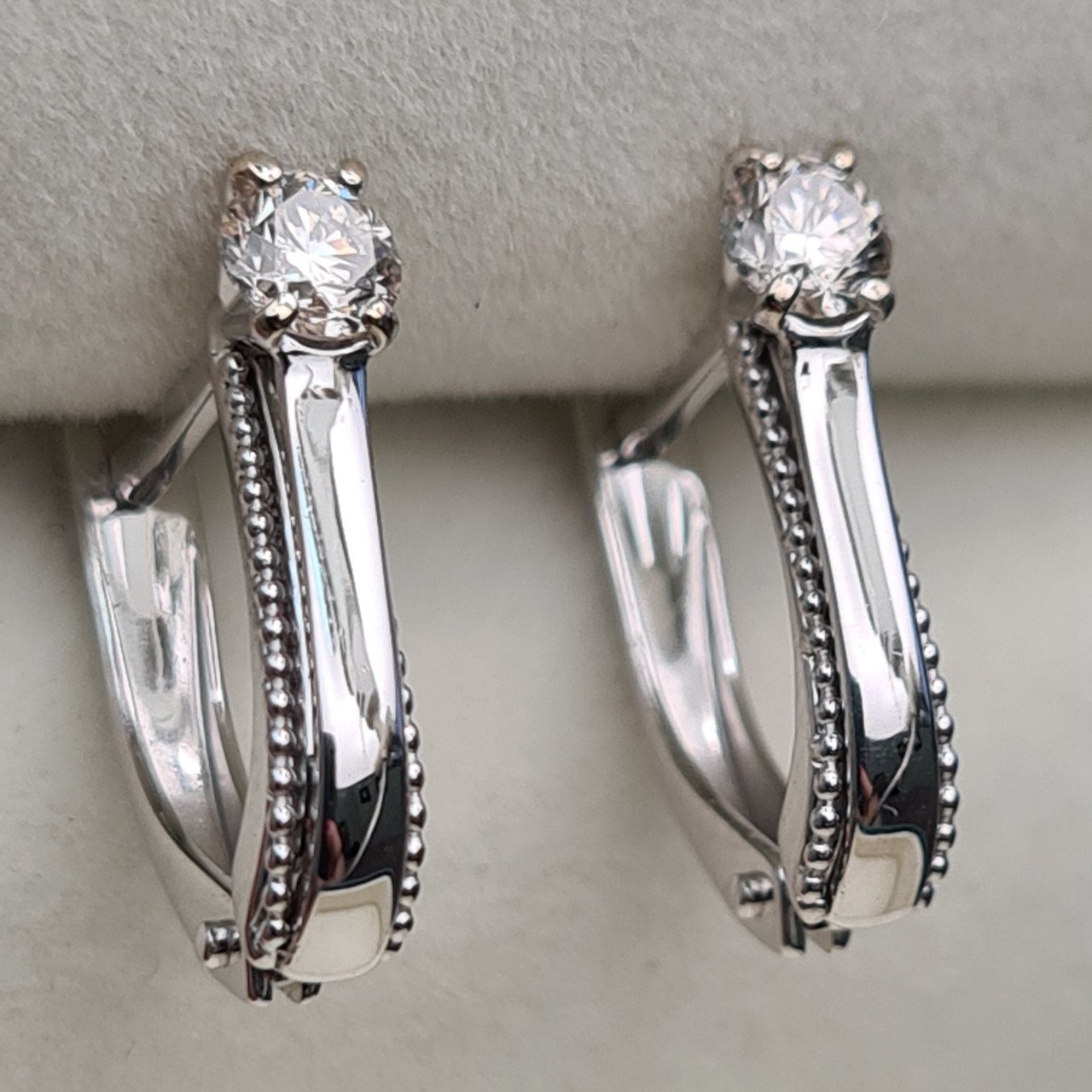 Серьги Deimantas 93566903 2,44гр 0,36ct. купить,NaN