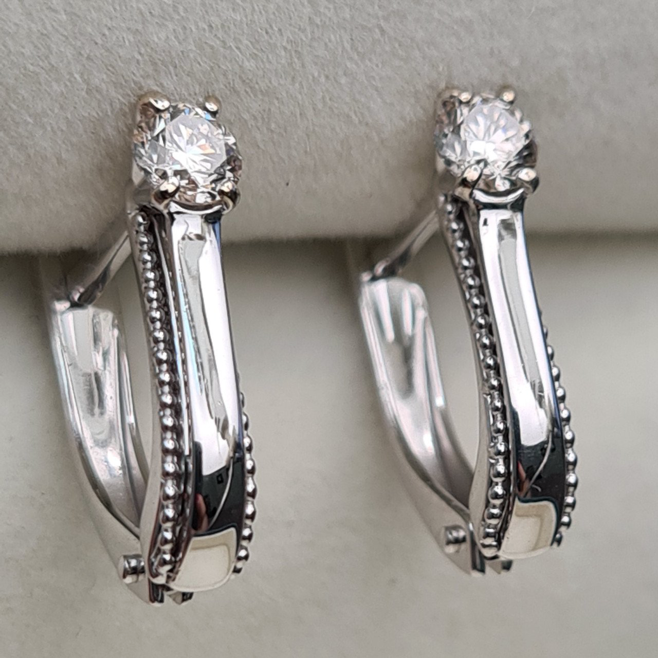 Серьги Deimantas 93566903 2,44гр 0,36ct. купить,NaN