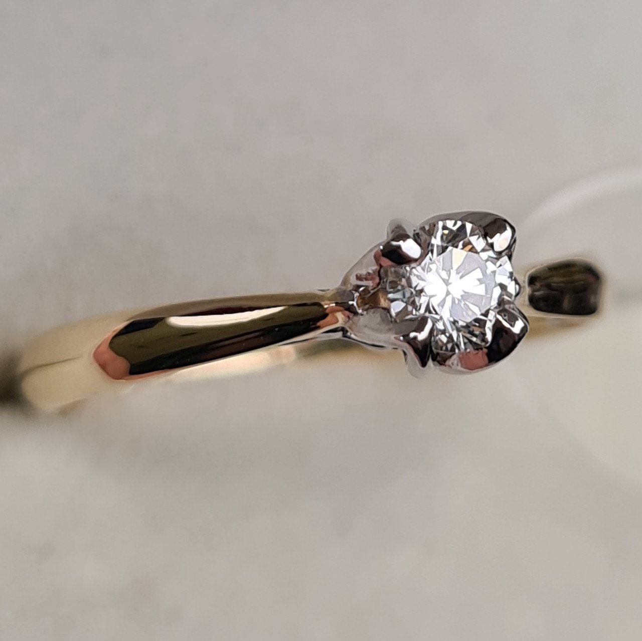Кольцо Deimantas 98149684 16,5р 2,02гр 0,235ct. купить,NaN