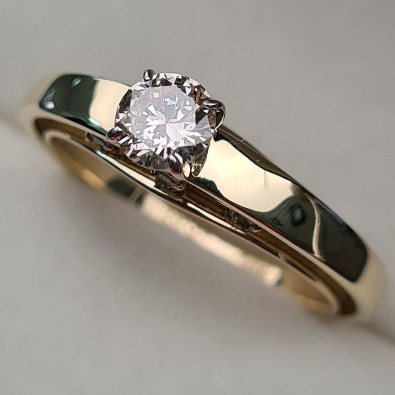 Кольцо Deimantas 93563780 17р 2,71гр 0,42ct. купить,NaN