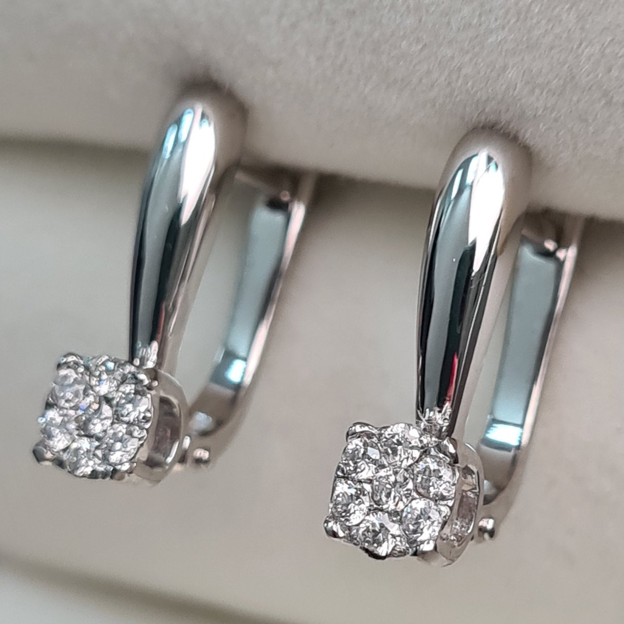 Серьги Deimantas 93566980 3,04гр 0,20ct. купить,NaN