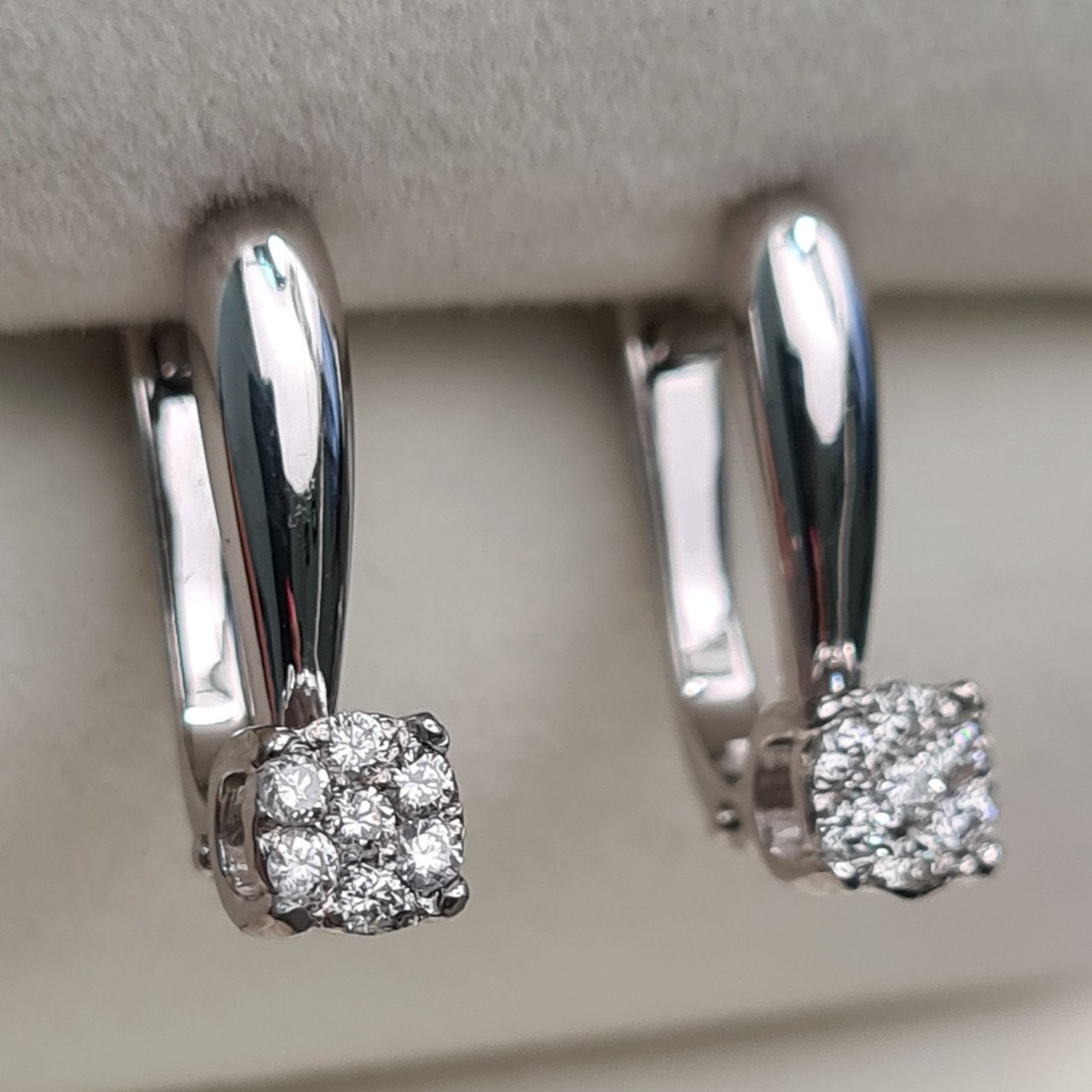 Серьги Deimantas 93566980 3,04гр 0,20ct. купить,NaN