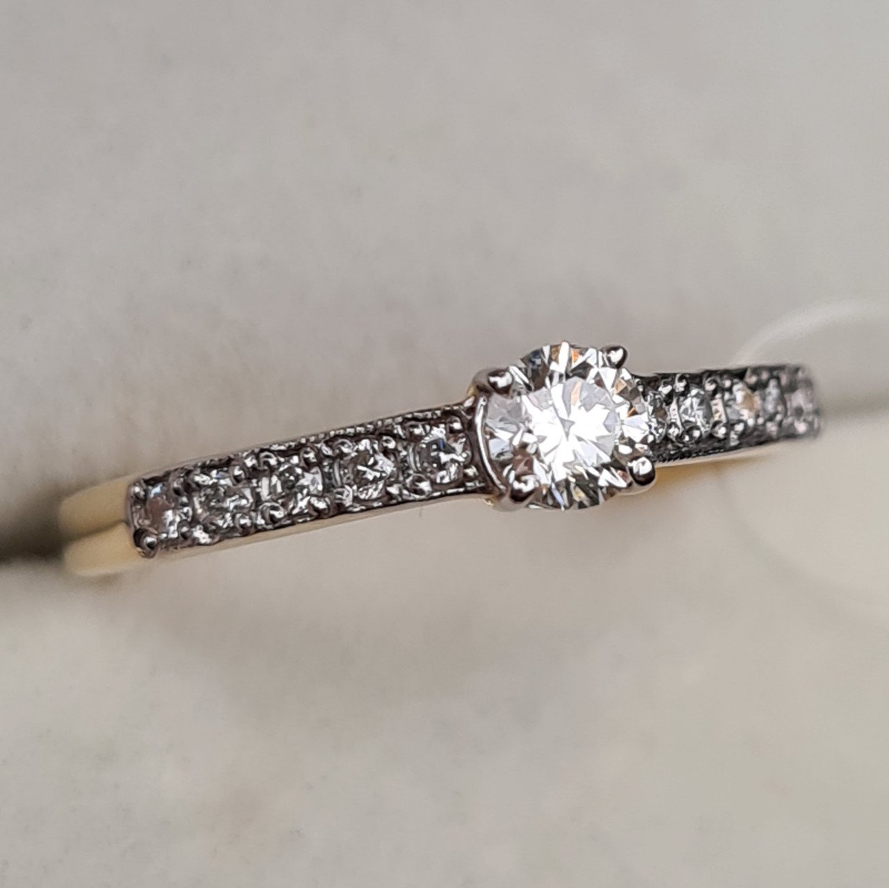 Кольцо Deimantas 98149702 15,5р 1,52гр 0,275ct. купить,NaN