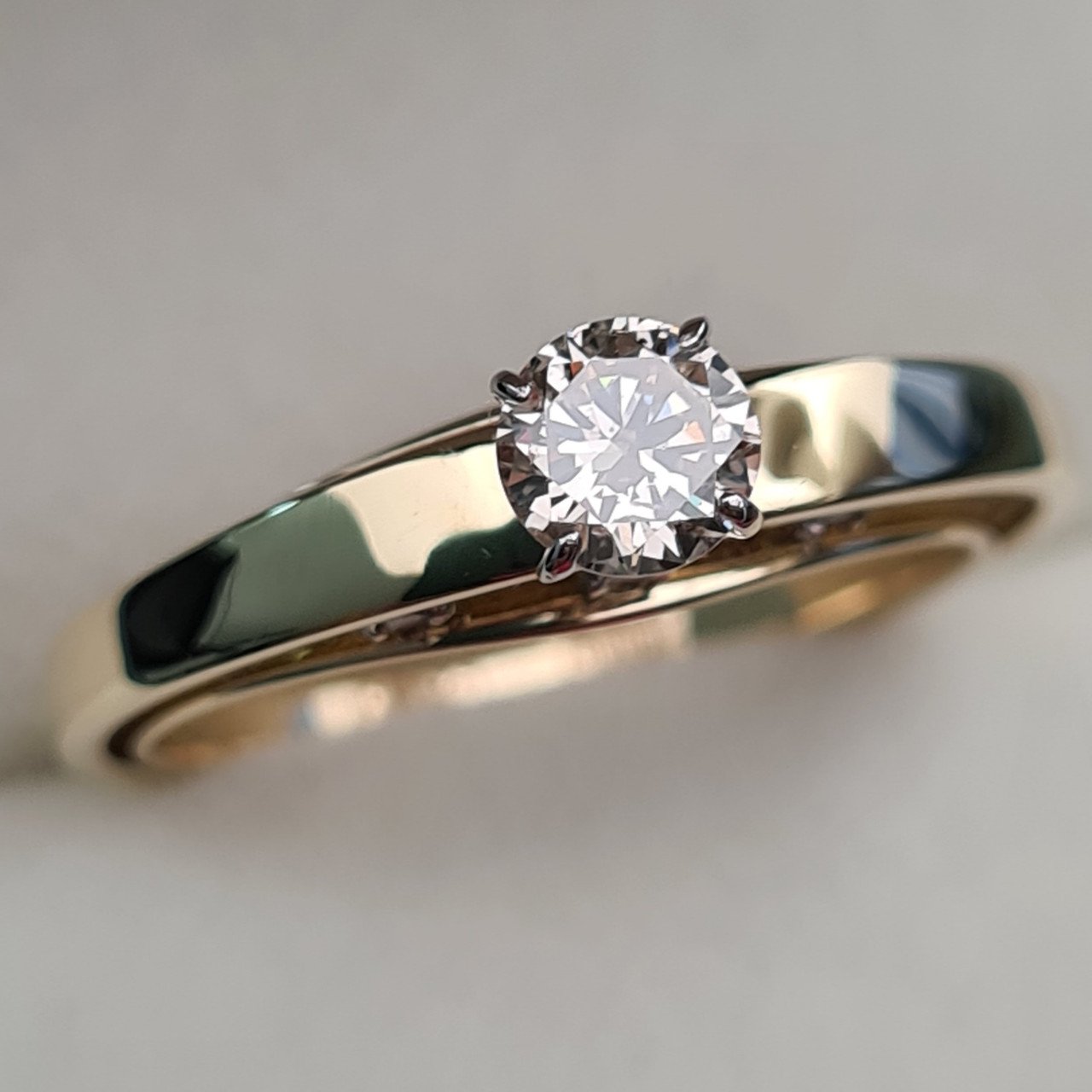 Кольцо Deimantas 93563780 17р 2,71гр 0,42ct. купить,NaN