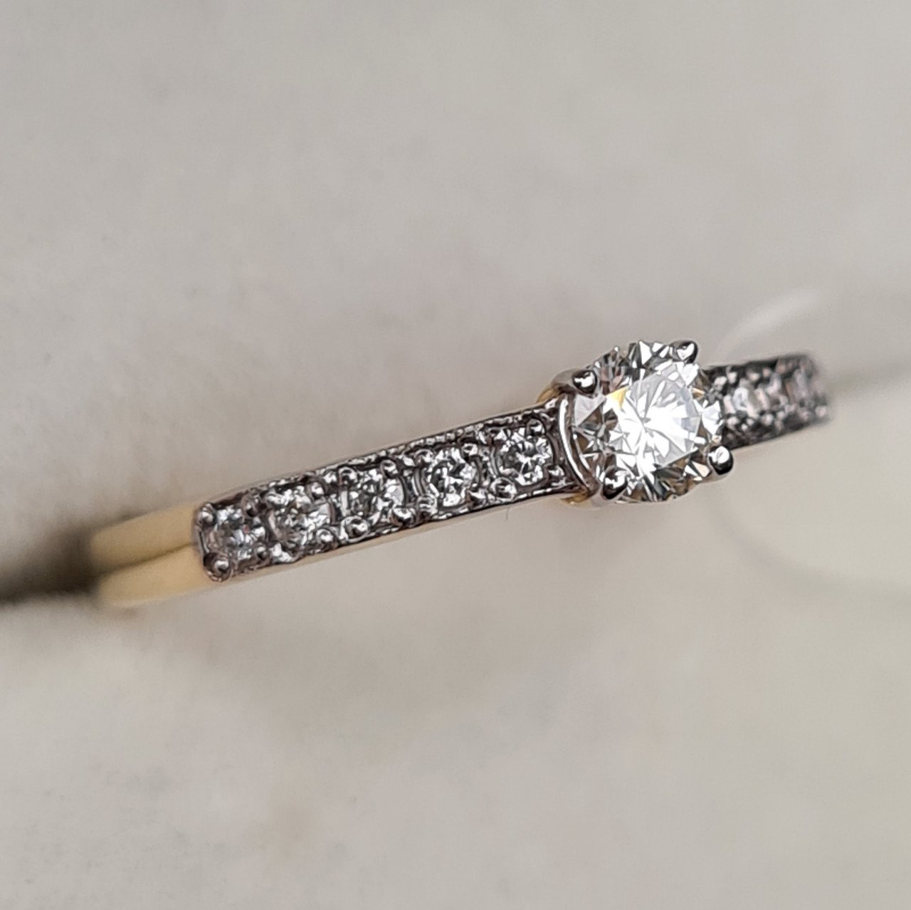 Кольцо Deimantas 98149702 15,5р 1,52гр 0,275ct. купить,NaN