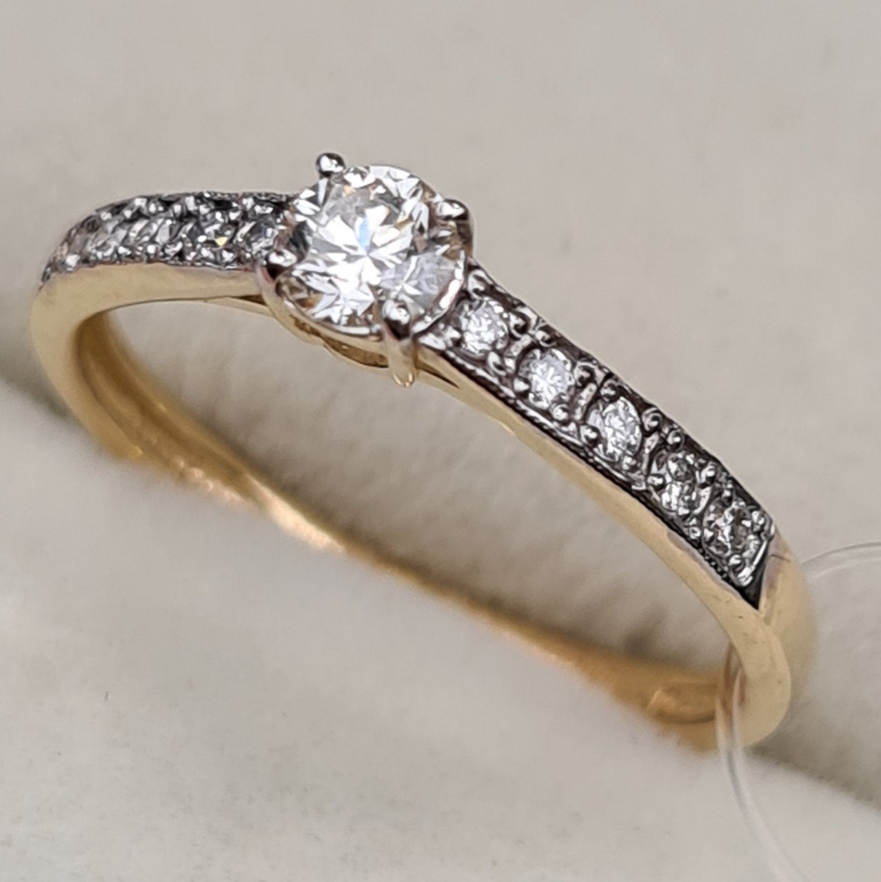Кольцо Deimantas 98149702 15,5р 1,52гр 0,275ct. купить,NaN