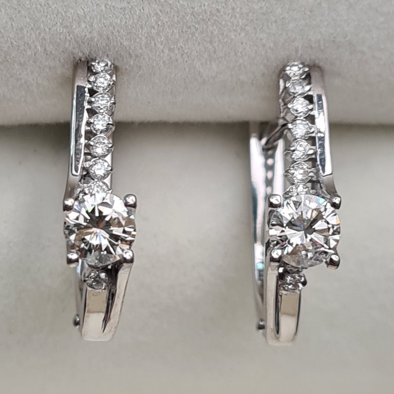 Серьги Deimantas 3,39гр 0,80ct. купить,NaN