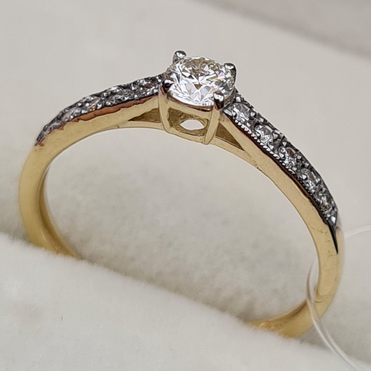 Кольцо Deimantas 98149702 15,5р 1,52гр 0,275ct. купить,NaN