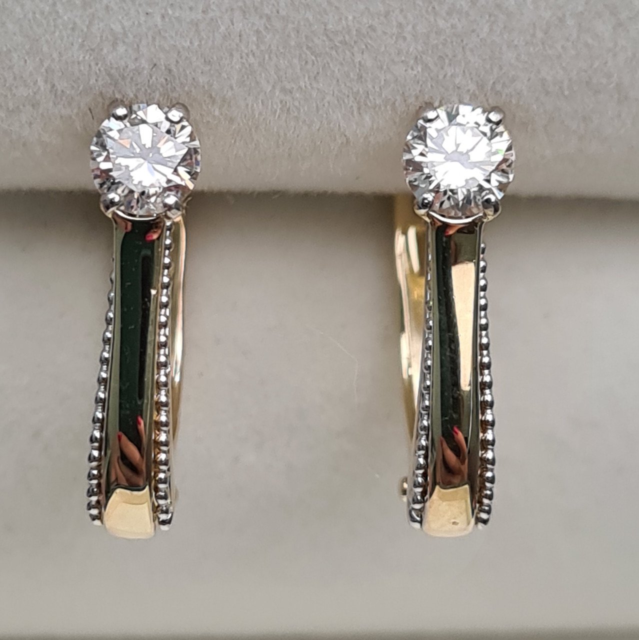 Серьги Deimantas 2,42гр 0,46ct. купить,NaN