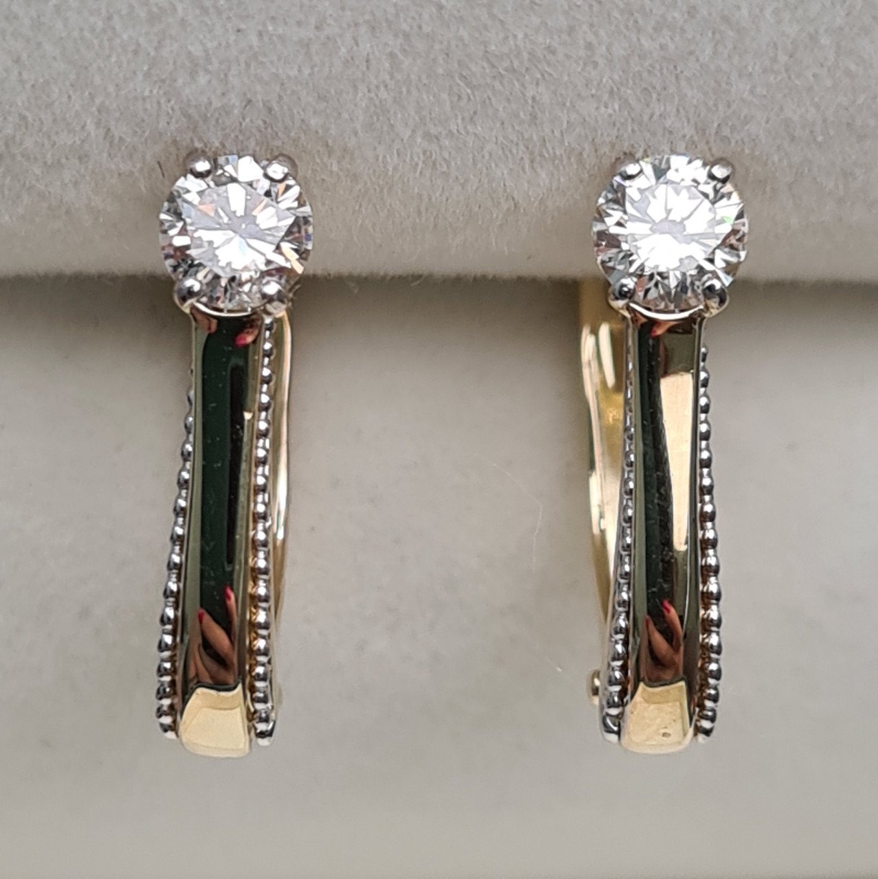 Серьги Deimantas 2,42гр 0,46ct. купить,NaN