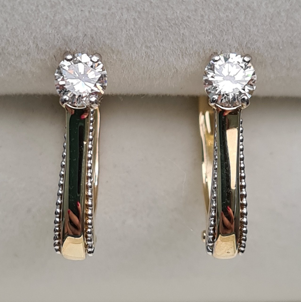 Серьги Deimantas 2,42гр 0,46ct. купить,NaN