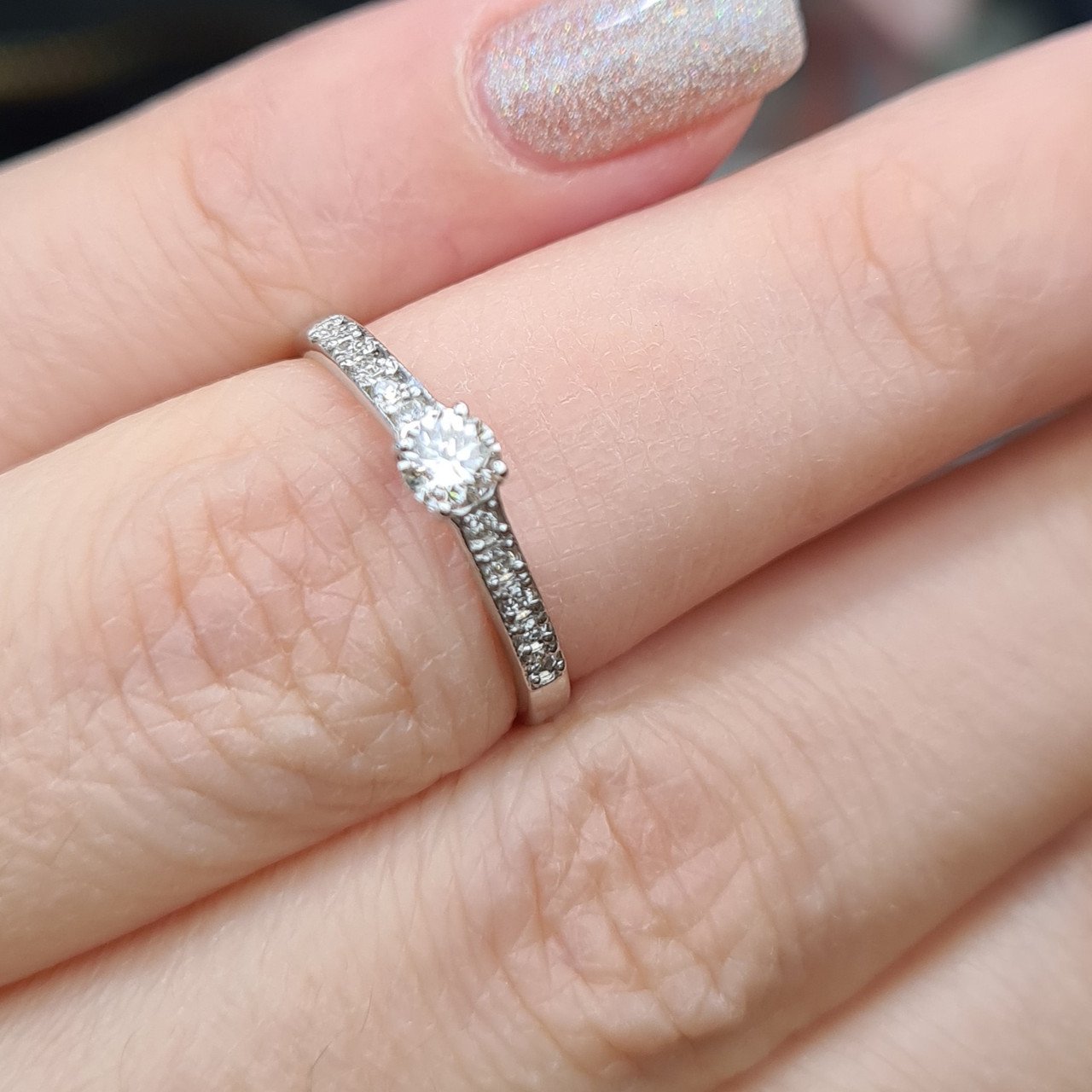 Кольцо Deimantas 98149714 16р 1,38гр 0,29ct. купить,NaN