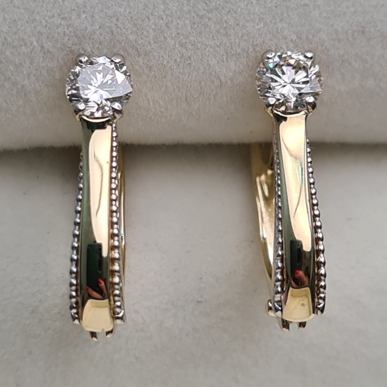 Серьги Deimantas 2,42гр 0,46ct. купить,NaN
