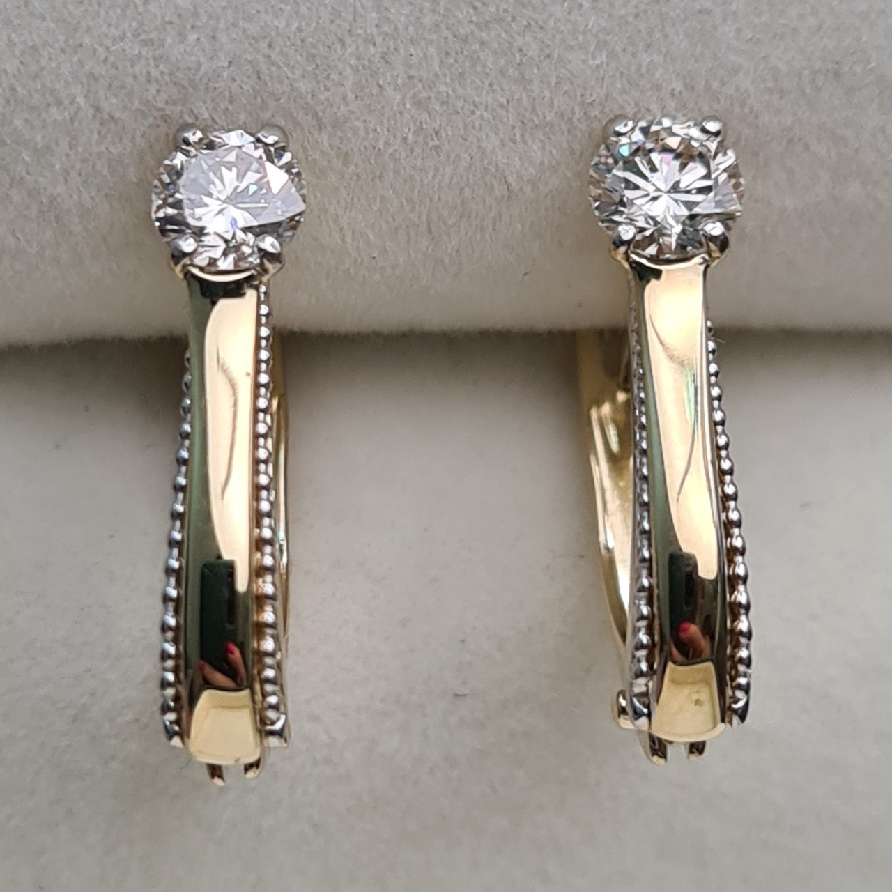 Серьги Deimantas 2,42гр 0,46ct. купить,NaN